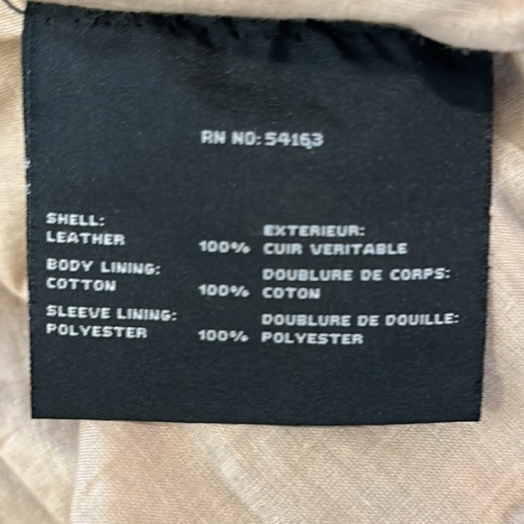 Andrew Marc Women Leather Moto Jacket - Picture 6 of 7